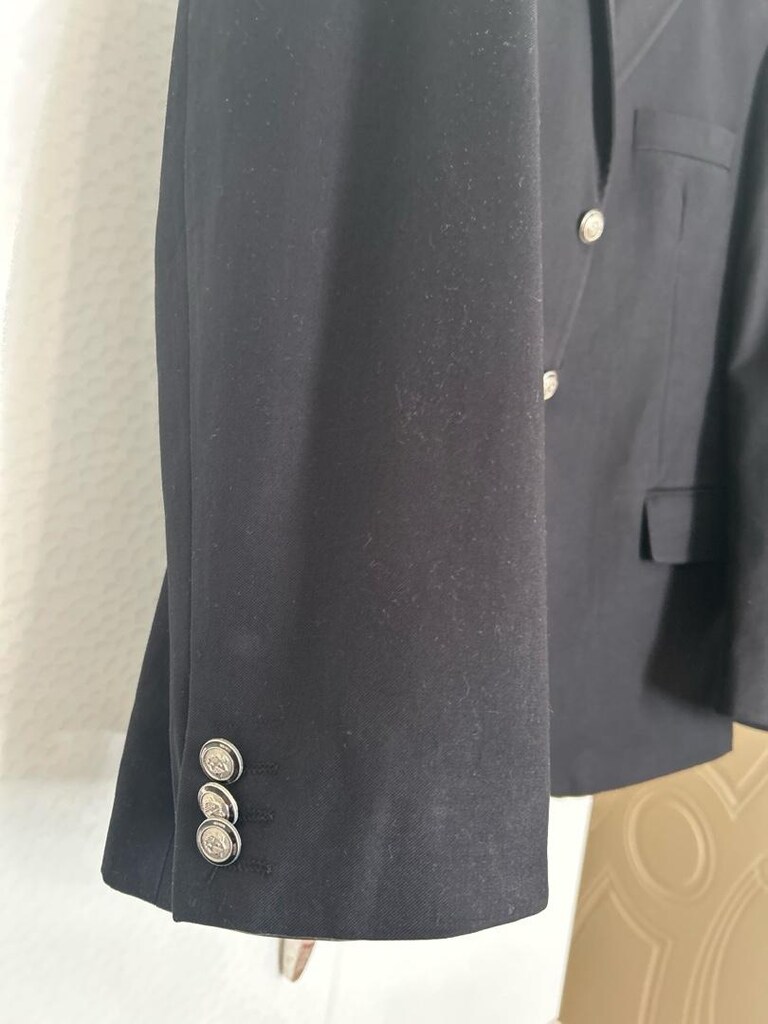 CASHMERE BLAZER TEK CEKET SİYAH - 6