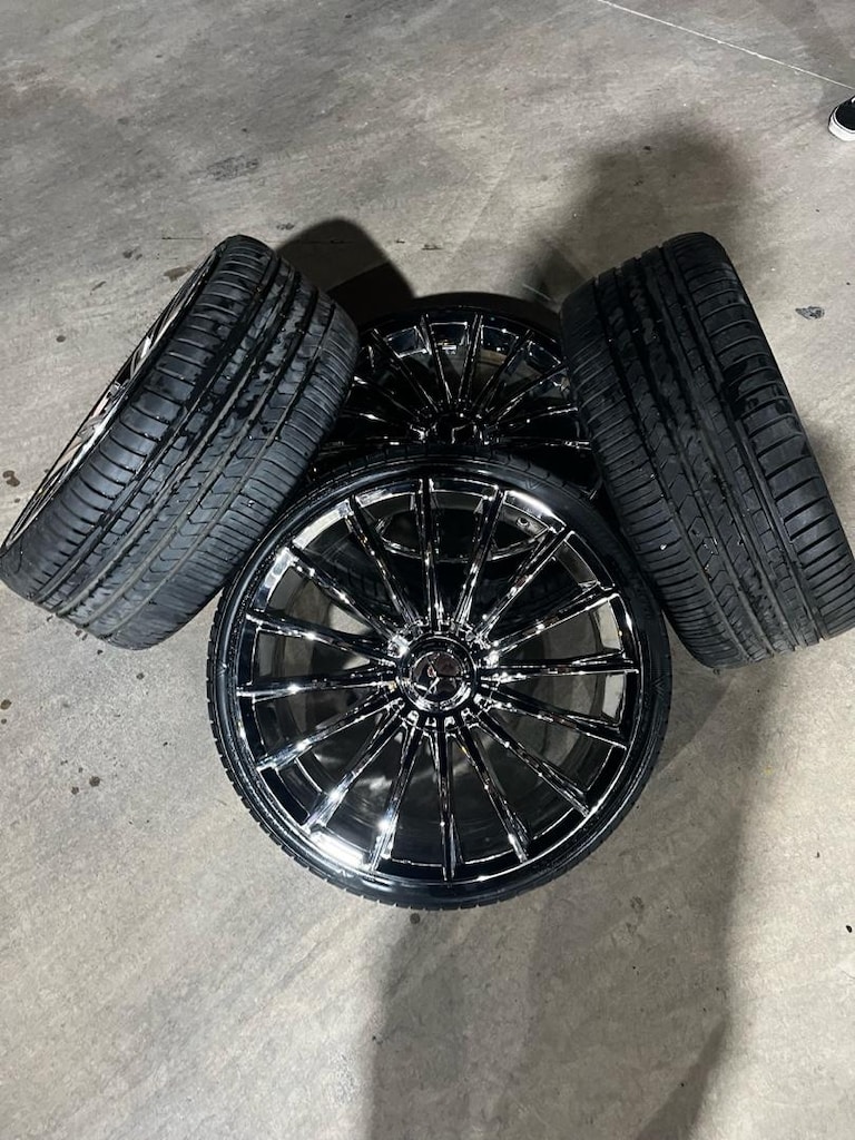 20 İNÇ CHROME MERCEDES JANT LASTİK TAKIMI - 4