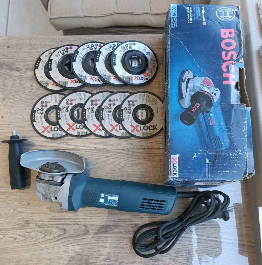 BOSCH GWX 9-115S Avuç içi taşlama - 6
