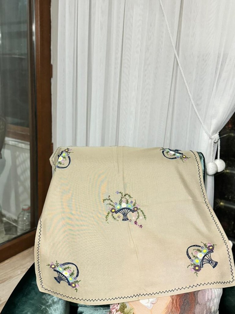 el yapımı runner örtü - 2