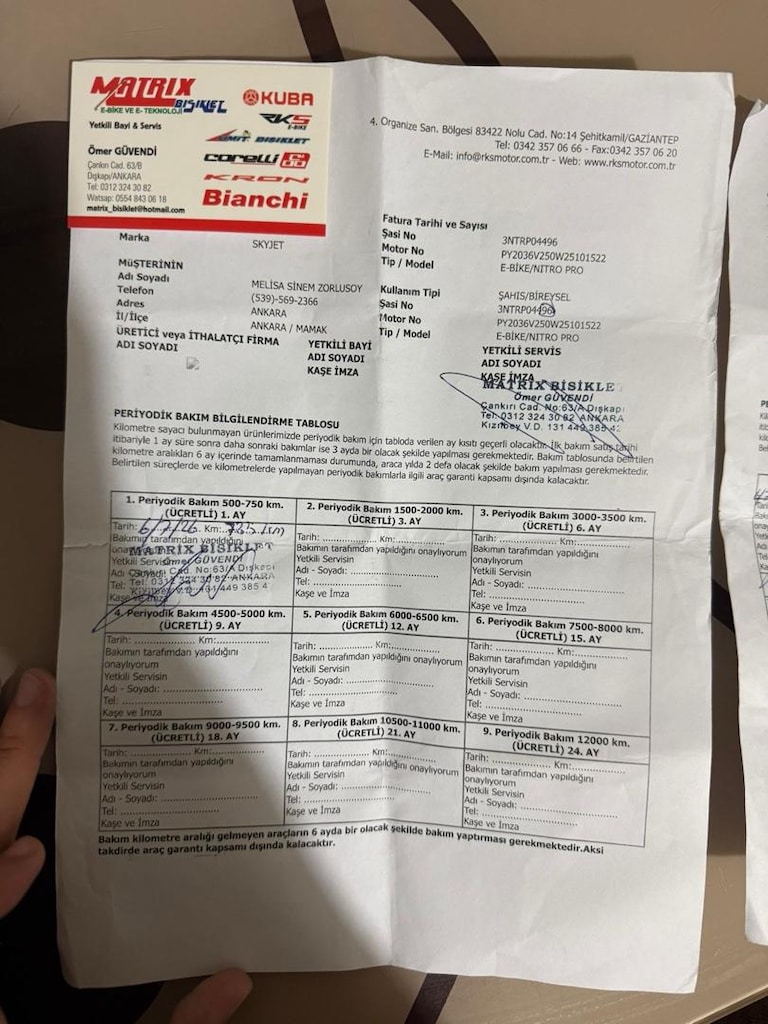 ACİL SATILIK | 2 Adet Skyjet Nitro Pro | Az Km, Temiz, Aksesuarlı - 7