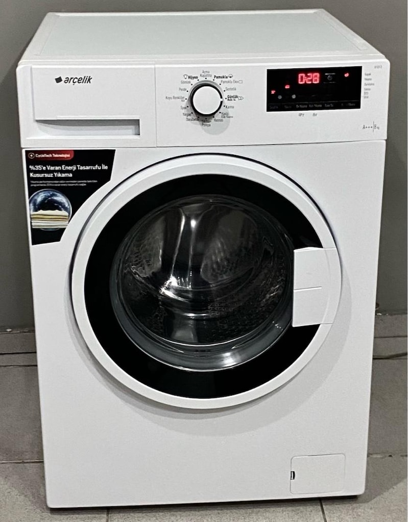 Arçelik 8 Kg Yeni Nesil A+++ Çamaşır Makinesi - 3