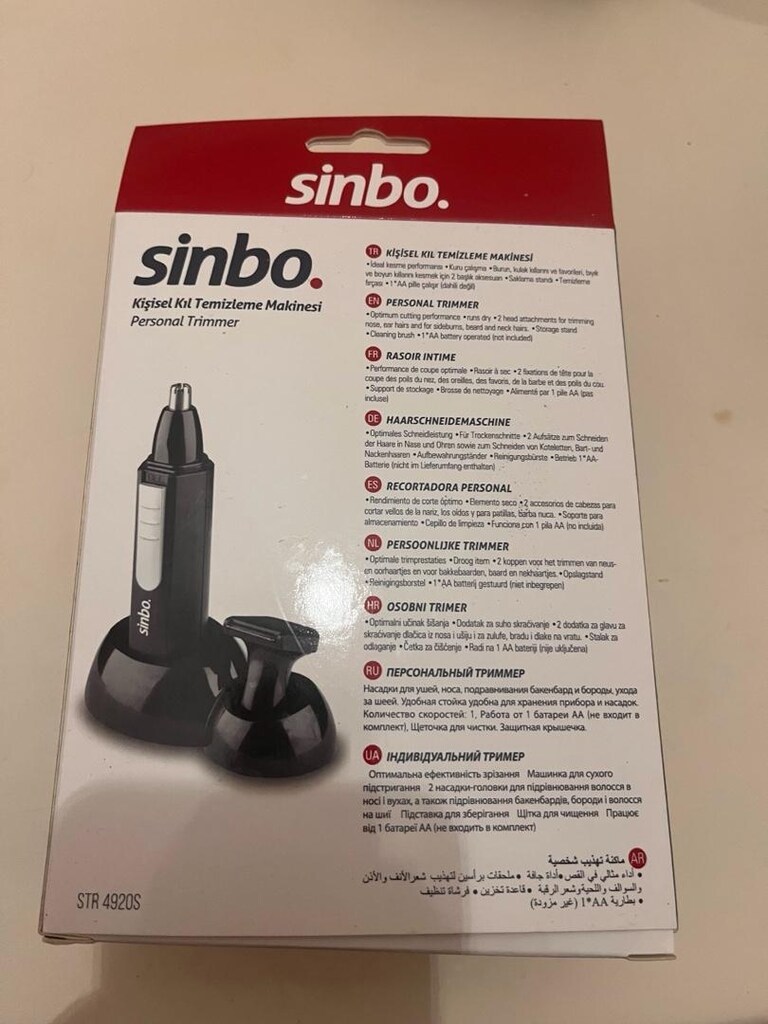 sinbo kişisel kıl temizleme makinası - 2