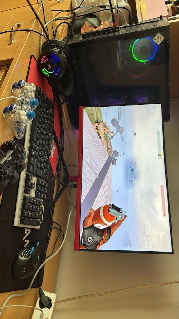 Gaming oyuncu bilgisayar full sistem 2 kol ile birlikte (UYGUN FİYATLI - 2