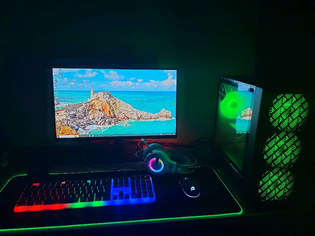 ADRESE TESLİM / 165 HZ FULL SET HER OYUNU OYNATAN BİLGİSAYAR SETİ - 8