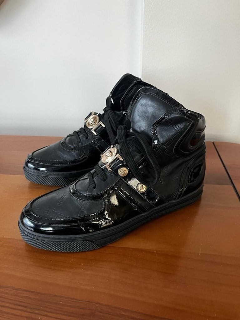 Versace Medusa High Top Sneaker - 7