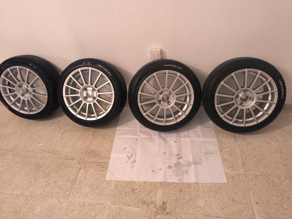 Wrc 4x100 225.45.16 Jant + Lastik - 2