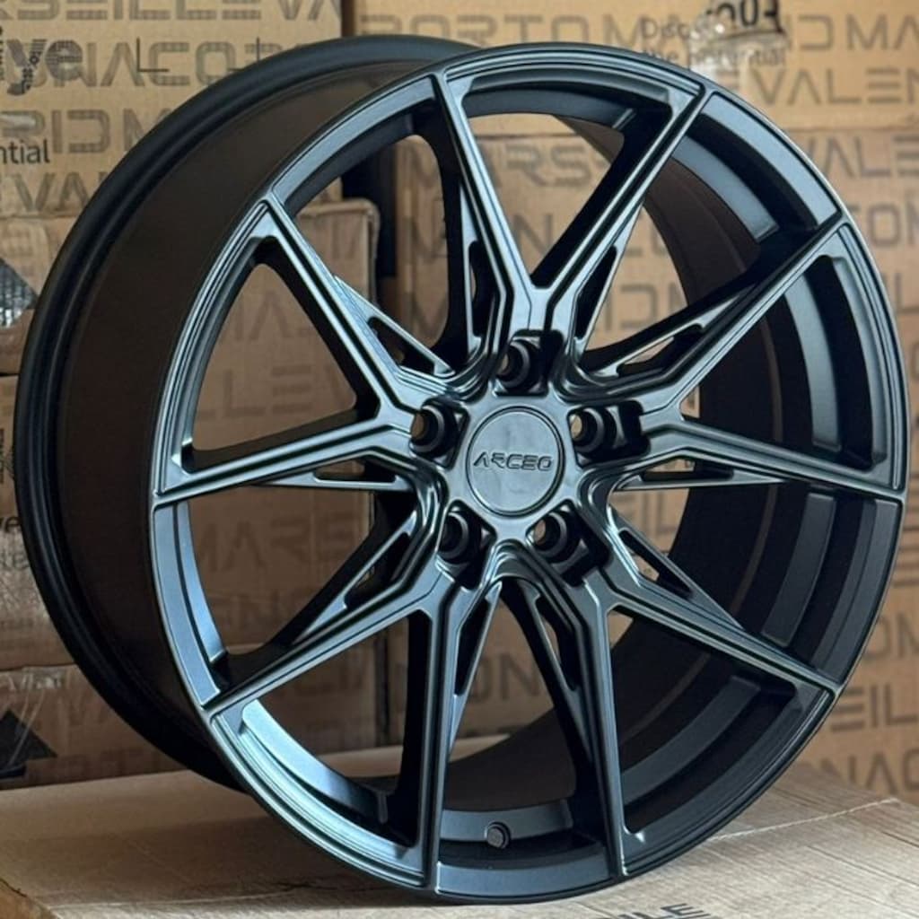 5*112*18*8.0 ET35 CH73.1 MATT BLACK ARCEO MARSEİLLE JANT - 2