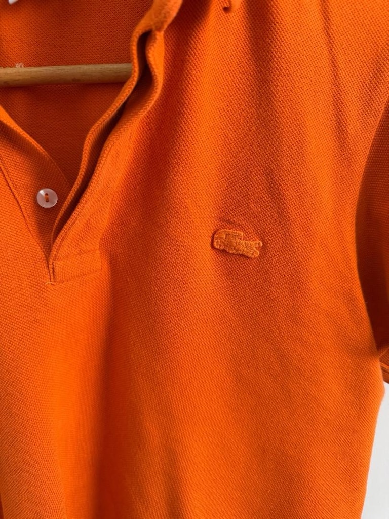 Lacoste Turuncu Polo Yaka T-Shirt - 5