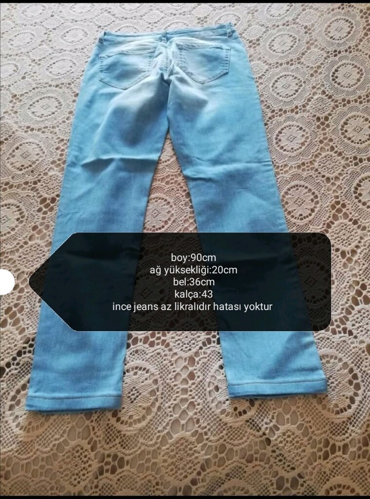 pantolon jeans Koton marka PartySkinny 28 beden İstanbul Pendik — görsel 7/7
