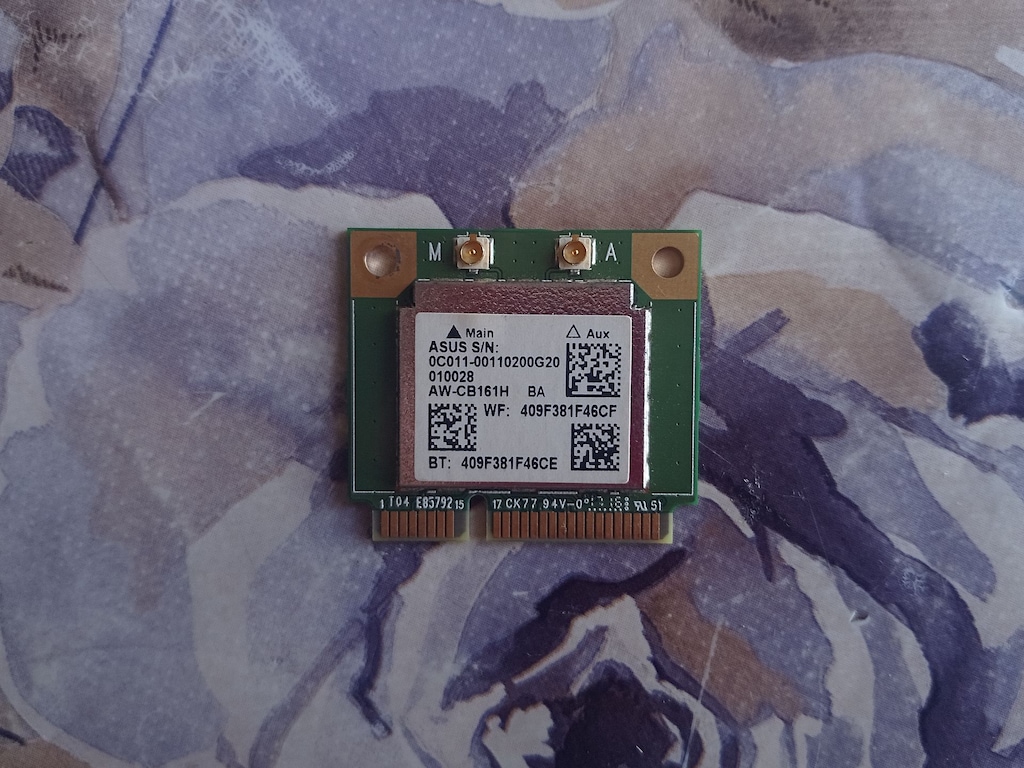 ASUS AW-CB161H (Realtek RTL8821AE) Wifi + Bluetooth Kartı - 2