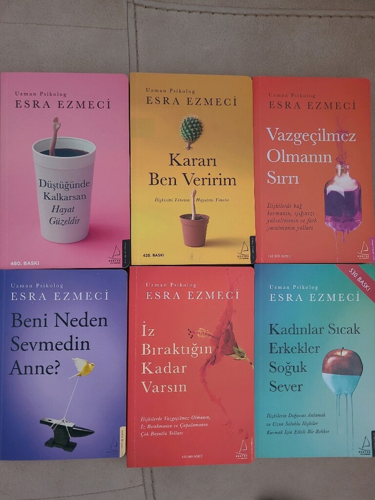 ESRA EZMECİ 6 ADET KİTAP - 2