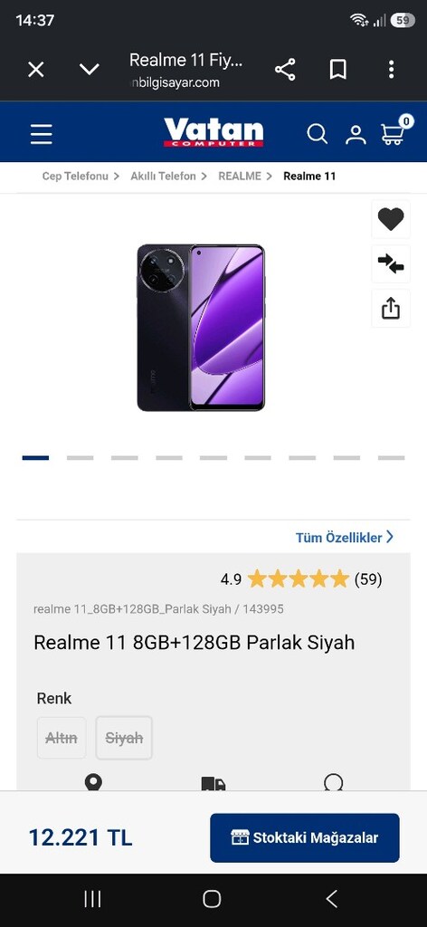REALME 11 SIFIRDAN FARKSIZ 8/128 FİYAT SONDUR PAZARLIK YOK. - 3