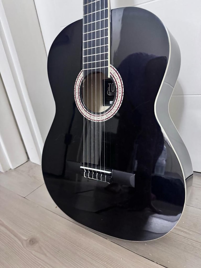 Toledo LC-3900BK 4/4 Klasik Gitar + Kılıf | Bir Kez Kullanıldı - 3