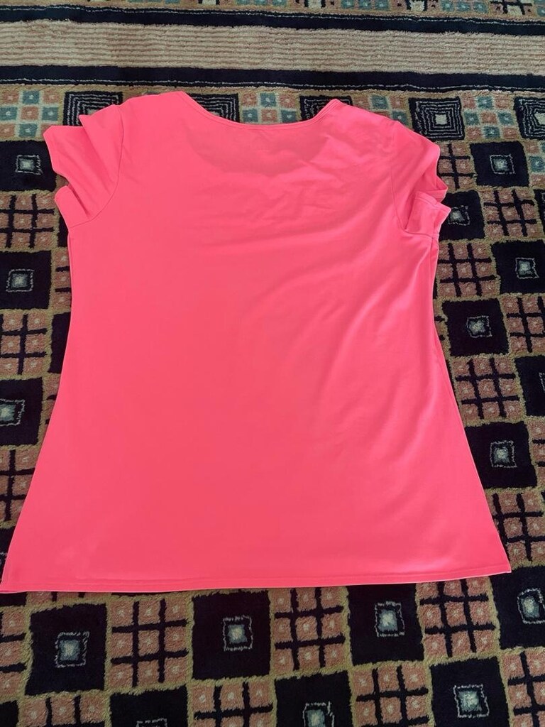 Domyos Neon Pembe Tişört - 5