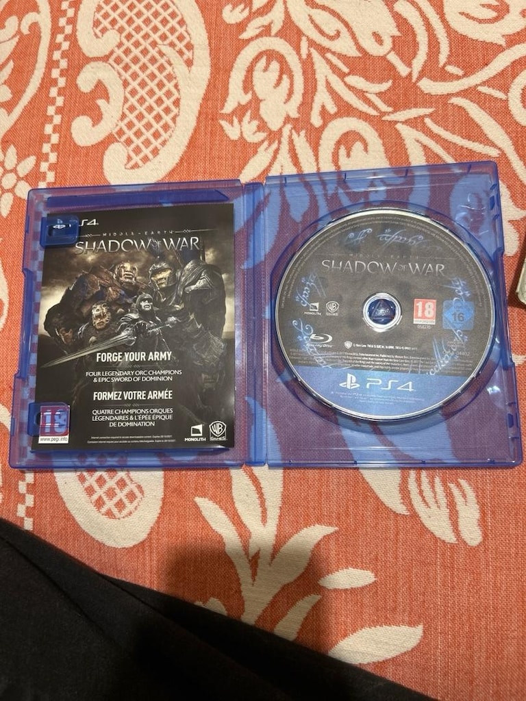 PS4 PS5 UYUMLU OYUN ADI: MIDDLE - EARTH SHADCW OF WAR