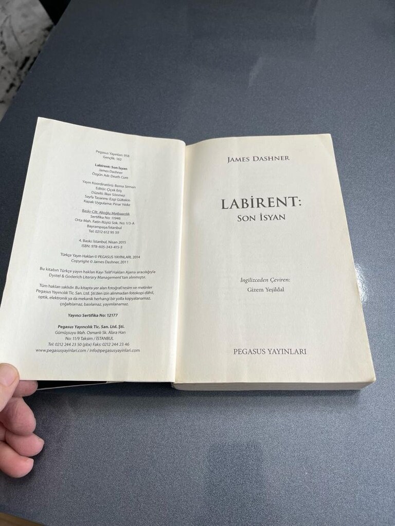 LABİRENT SON İSYAN (381 sayfa) - 4