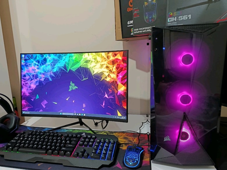 İ5-9400F/1660S/16GB RAM/500GB/200HZ HER ŞEY DAHİL GAMİNG SET - 7