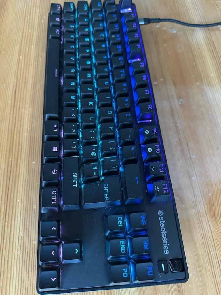 SteelSeries Apex 9 TKL RGB Optik Mekanik Gaming Klavye - 10