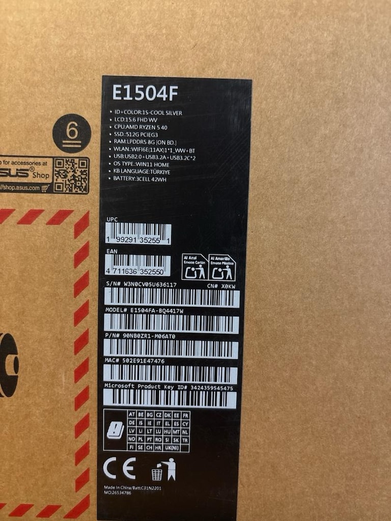 Laptop-ASUS Vivobook - 4