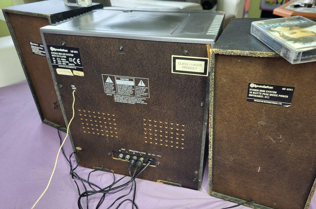 Roadstar HIF-9911 mini hi-fi Sistemi - 7