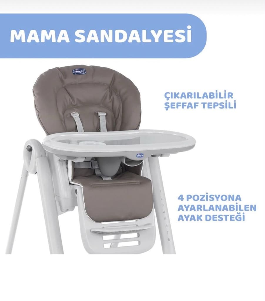 Chicco-Polly Magic Mama Sandalyesi Brown - 7