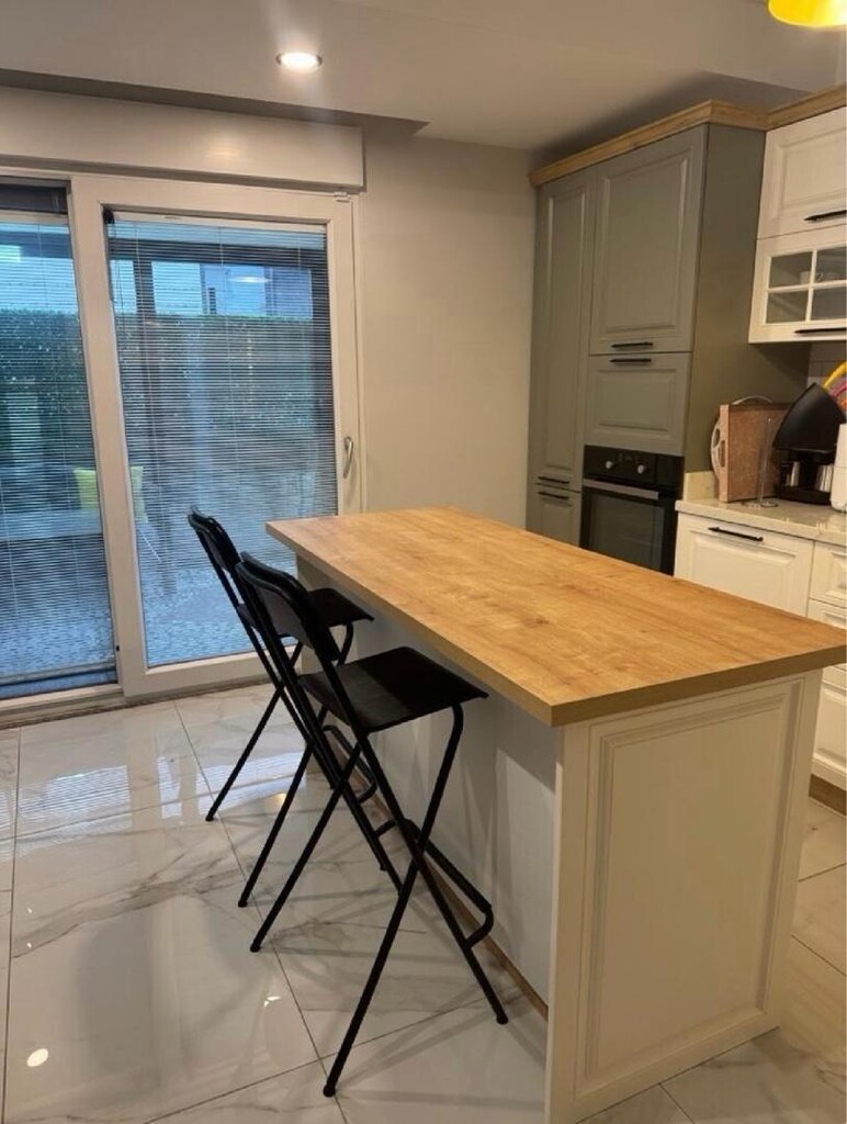 özel yapım ada mutfak ve ikea sandalye 2 ader - 2
