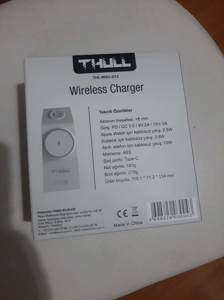 kablosuz şarj cihazı. Telefon tutucu sıfır-yenidir. - 3