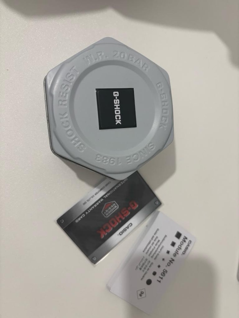 Casio G-Shock GMA-S2100WS-7A Beyaz/Turuncu Full Set - 9