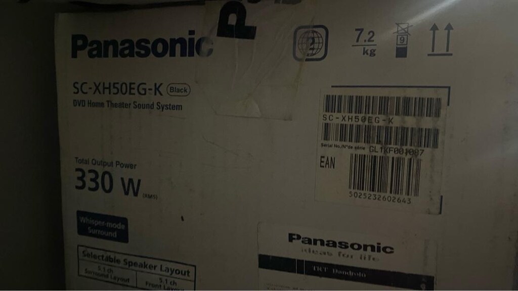 Panasonic SC-XH50EG-K 5.1 Ev Sinema Sistemi Sıfır Kutulu - 5