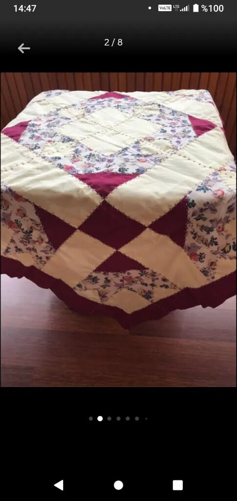 patchwork örtü - 2