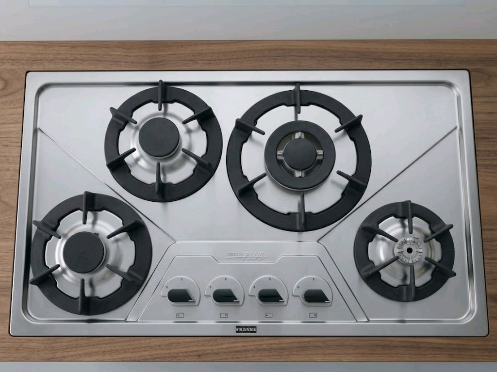 Franke Ankastre ınox Ocak Design Plus serisi DP 3GAV-TC - 2