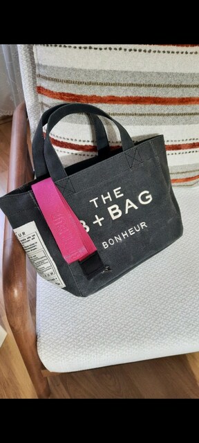 Bonheur The B+Bag Kanvas Mumlu Çanta