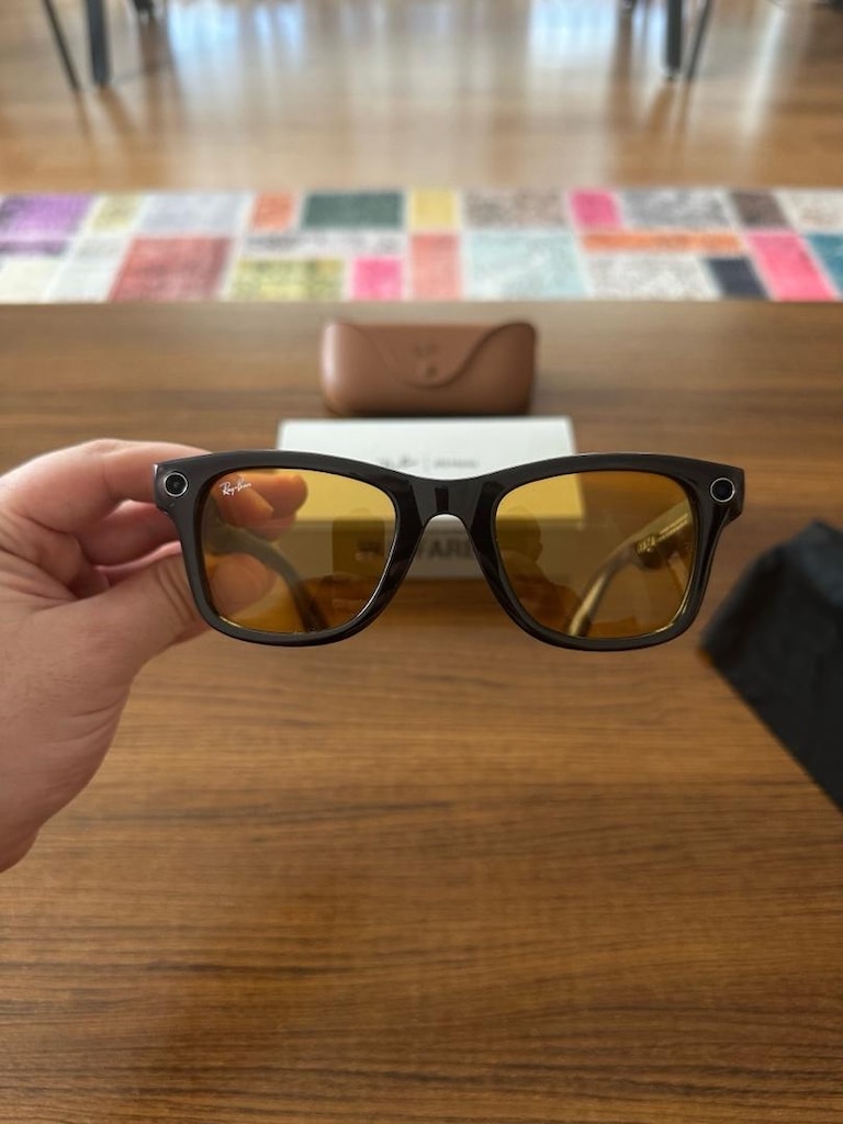 Ray-Ban Meta Wayfarer Akıllı Gözlük - Amber Cam - 3