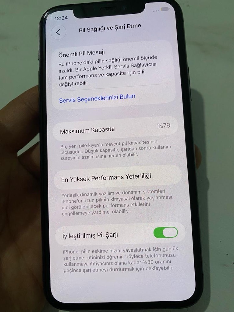 Türkiye İphone 11 PRO 512Gb Pil 79 - 10