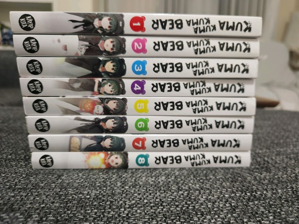 Kuma Kuma kuma Bear 8 kitap - 3