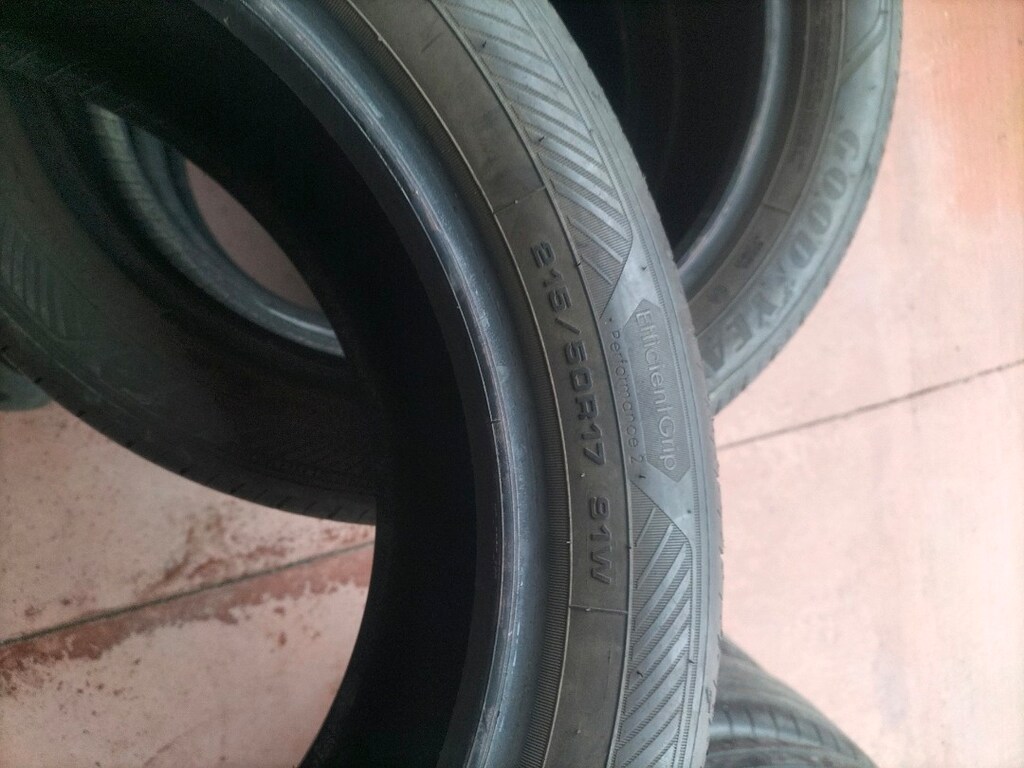 4 adet çıkma lastikler 215/50r17 sıfır gibi lastikler - 6