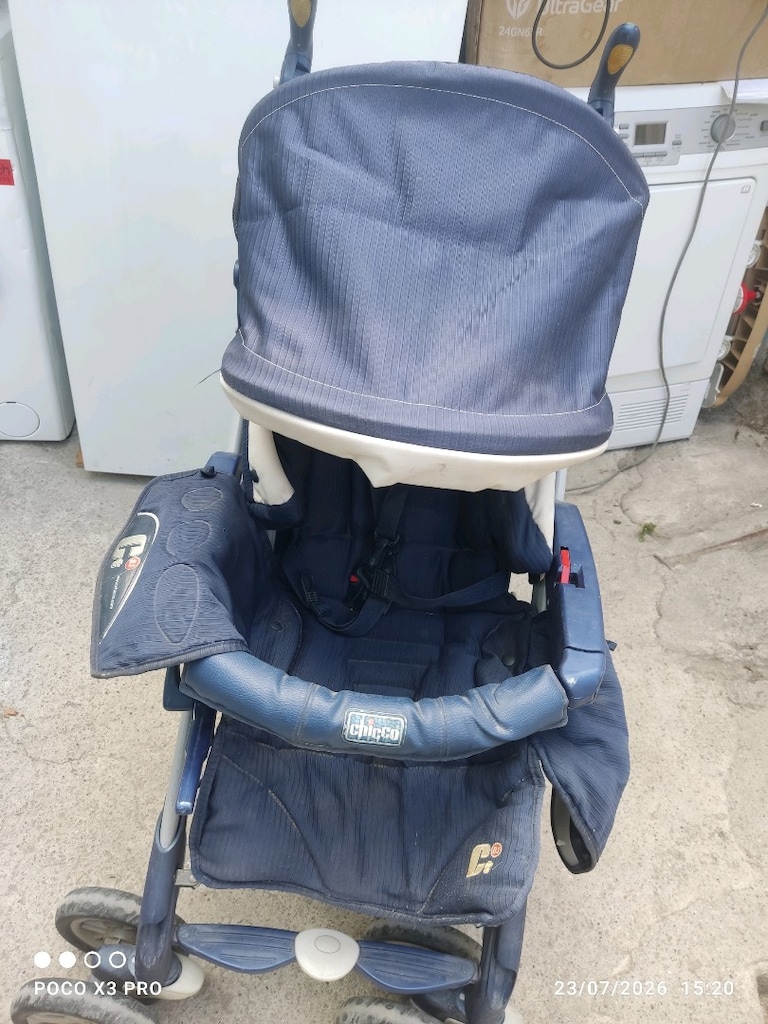 Chicco marka baston Bebek Arabası katlanabilir - 9