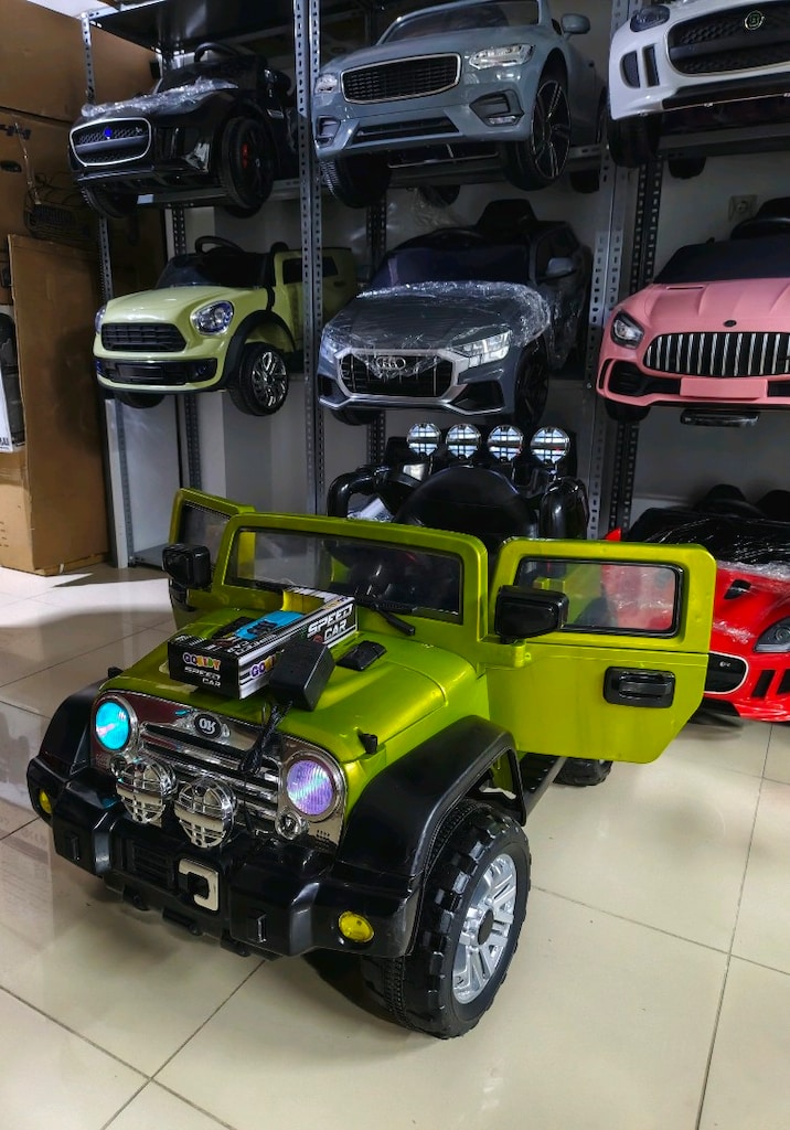 (AnkaCar ÇOCUK oto galeri)12+12 2 MOTOR KUMANDALI AKÜLÜ ARABA JİP - 11