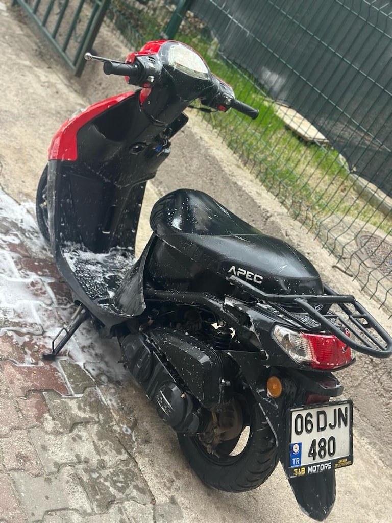 2022 APEC PS3 50cc 100cc ÇEVRİLİ ÖN ARKA DİP BASIK 3 RENK XENON ABA - 5