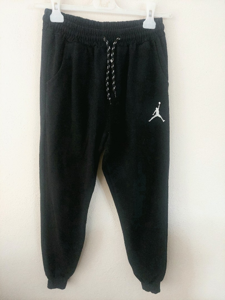 Beli lastikli ipli sweat eşofman altı