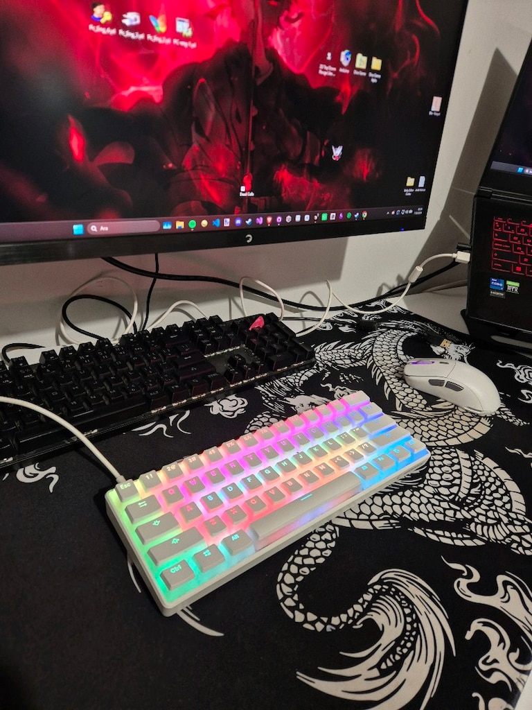 Rampage Kb-r135 Parvus Rgb Puding Key Gameing Klavye - 3