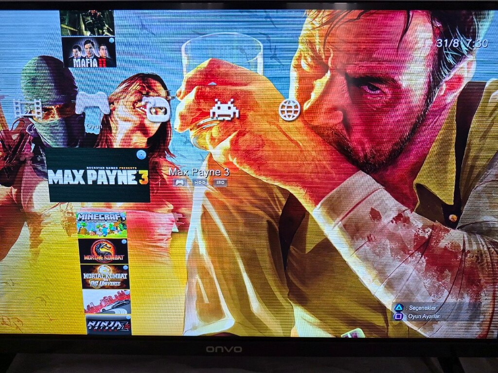 PS3 SÜPERSLİM 500 GB/2 KOL/40 OYUN/SORUNSUZ - 14