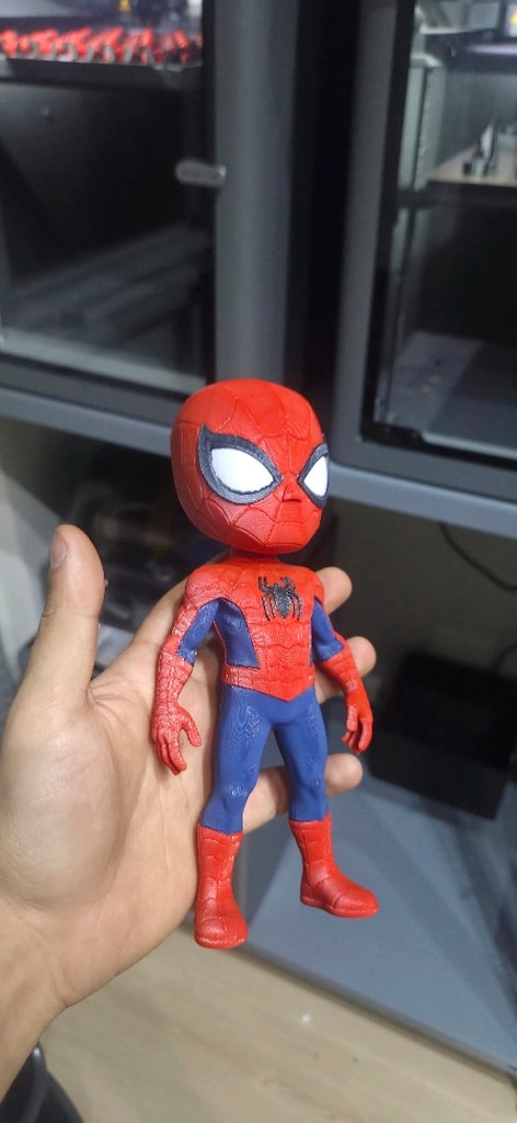 Spider-Man Örümcek Adam 3D Baskı Koleksiyon Figürü - 2