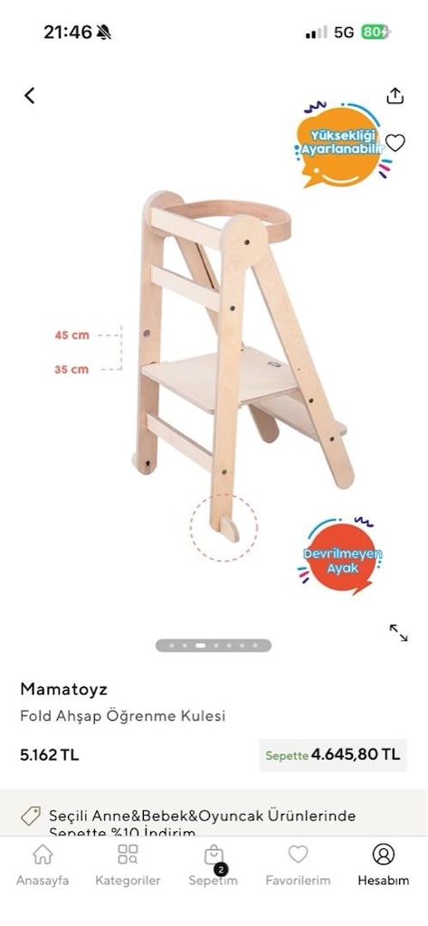 Mamatoyz öğrenme kulesi - 5