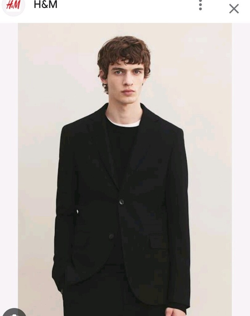 hm blazer ceket siyah
