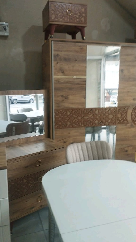 ceviz rengi yatak odası takımı - 2