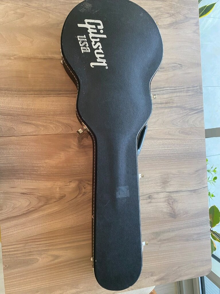 Gibson Les Paul Studio Ebony Chrome Gitar - 5