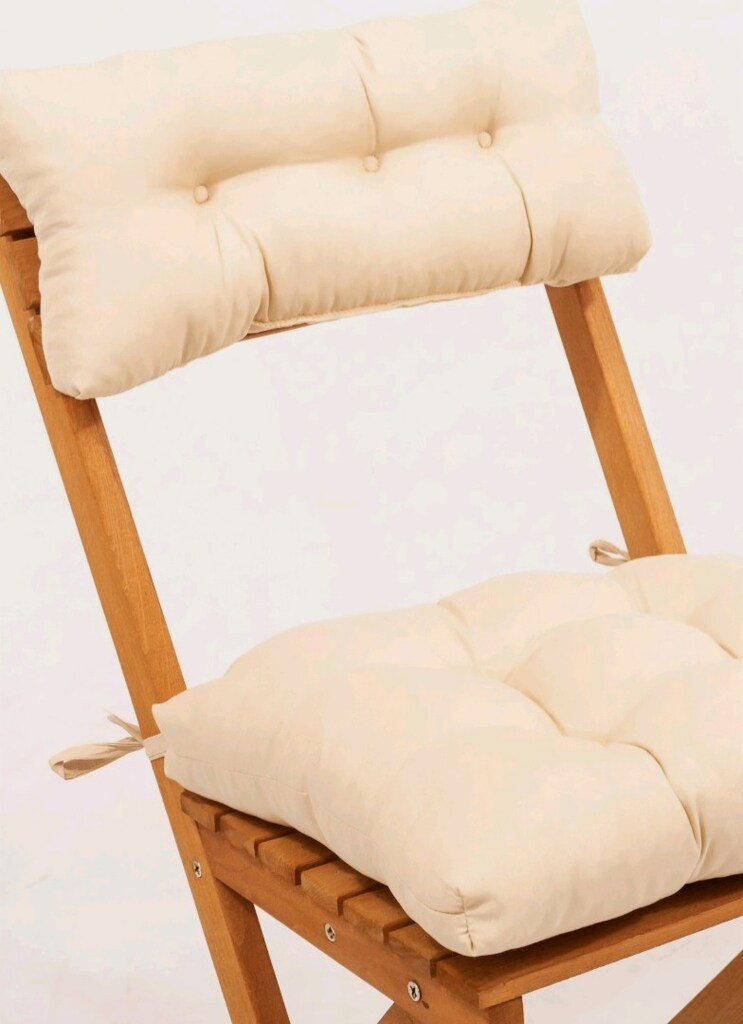 4+1 Minderli Balkon Bahçe Mutfak Bistro Set Katlanır Masa-Sandalye - 2