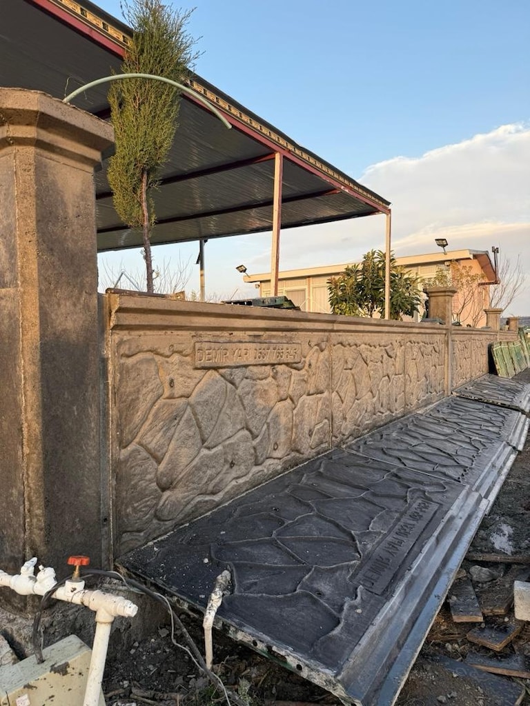 Desenli taş duvar - 3